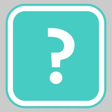 Question mark, FAQ sign, Help symbol, vector mark symbols light blue style. I Stock Illustration