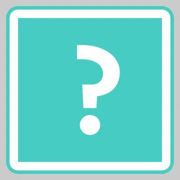 Question mark, FAQ sign, Help symbol, vector mark symbols light blue style. I Stock Illustration