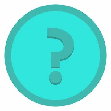 Question mark, FAQ sign, Help symbol, vector mark symbols light blue style. I Stock Illustration