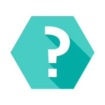 Question mark, FAQ sign, Help symbol, vector mark symbols light blue style. I Stock Illustration