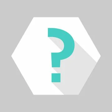 Question mark, FAQ sign, Help symbol, vector mark symbols light blue style. I Stock Illustration