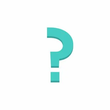 Question mark, FAQ sign, Help symbol, vector mark symbols light blue style. I Stock Illustration