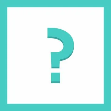 Question mark, FAQ sign, Help symbol, vector mark symbols light blue style. I Stock Illustration