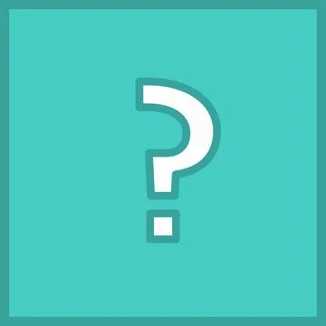 Question mark, FAQ sign, Help symbol, vector mark symbols light blue style. I Stock Illustration