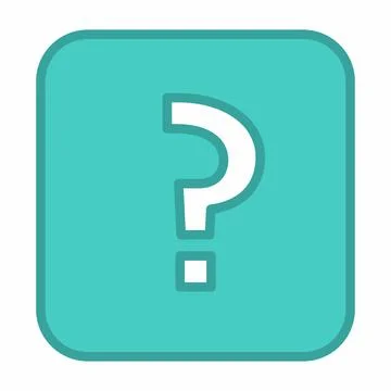 Question mark, FAQ sign, Help symbol, vector mark symbols light blue style. I Stock Illustration