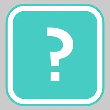 Question mark, FAQ sign, Help symbol, vector mark symbols light blue style. I Stock Illustration