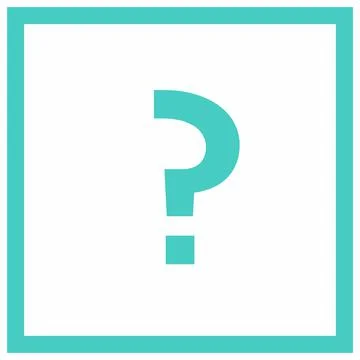 Question mark, FAQ sign, Help symbol, vector mark symbols light blue style. I Stock Illustration