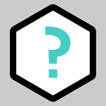 Question mark, FAQ sign, Help symbol, vector mark symbols light blue style. I Stock Illustration