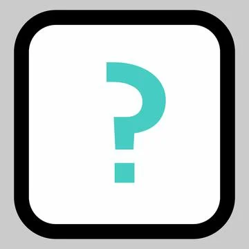 Question mark, FAQ sign, Help symbol, vector mark symbols light blue style. I Stock Illustration