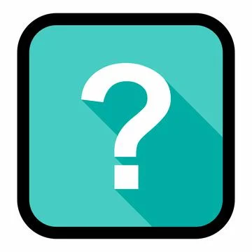 Question mark, FAQ sign, Help symbol, vector mark symbols light blue style. B Stock Illustration