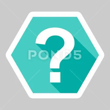 Question mark, FAQ sign, Help symbol, vector mark symbols light blue ...