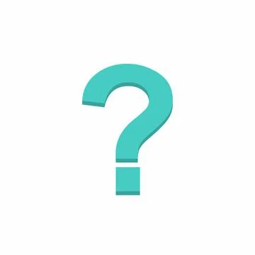 Question mark, FAQ sign, Help symbol, vector mark symbols light blue style. I Stock Illustration