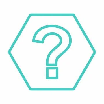 Question mark, FAQ sign, Help symbol, vector mark symbols light blue style. I Stock Illustration