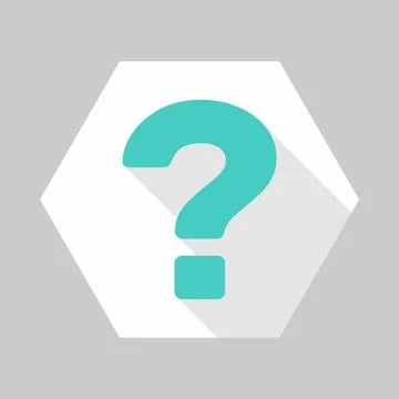 Question mark, FAQ sign, Help symbol, vector mark symbols light blue style. I Stock Illustration