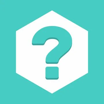 Question mark, FAQ sign, Help symbol, vector mark symbols light blue style. I Stock Illustration