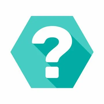 Question mark, FAQ sign, Help symbol, vector mark symbols light blue style. I Stock Illustration