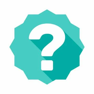 Question mark, FAQ sign, Help symbol, vector mark symbols light blue style. I Stock Illustration