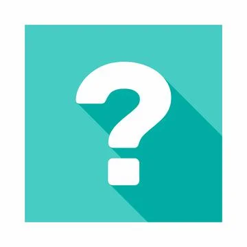 Question mark, FAQ sign, Help symbol, vector mark symbols light blue style. I Stock Illustration
