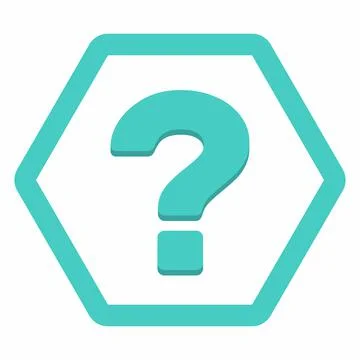 Question mark, FAQ sign, Help symbol, vector mark symbols light blue style. I Stock Illustration