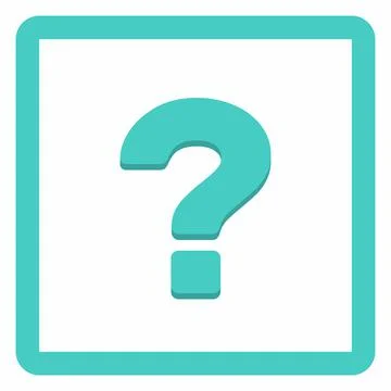 Question mark, FAQ sign, Help symbol, vector mark symbols light blue style. I Stock Illustration