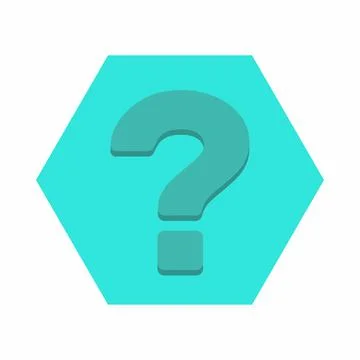 Question mark, FAQ sign, Help symbol, vector mark symbols light blue style. I Stock Illustration