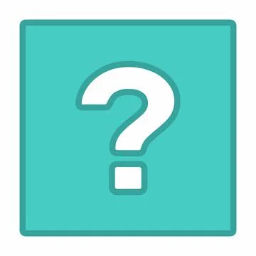 Question mark, FAQ sign, Help symbol, vector mark symbols light blue style. I Stock Illustration