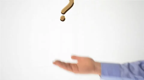Question mark Stock Footage 36727824