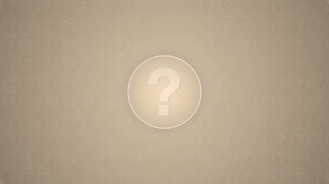 Question mark Stock Footage 62068708