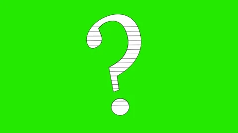Question mark Stock Footage 132206268