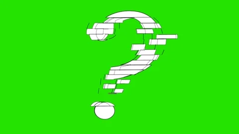 Question mark Stock Footage 132206273