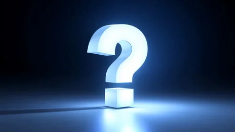 Question mark Stock Footage 303278829