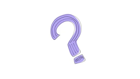 Question Mark Stock Footage 306506561