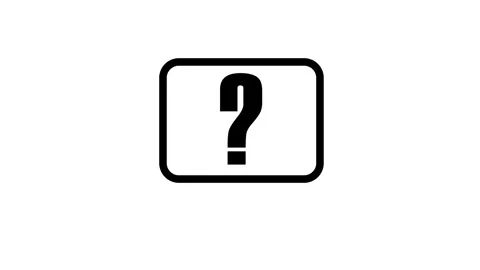 Question mark graphic transitioning with clean lines and abstract motion ag.. Stock Footage 342248975