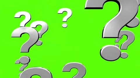 Question mark growth animation Stock Footage 319063545