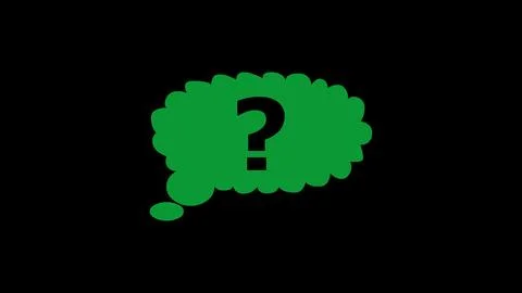 Question mark icon and Questioning problem concept icon Illustrazione stock