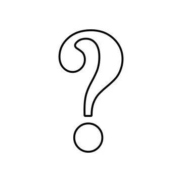 Question mark icon design. Stock Illustration