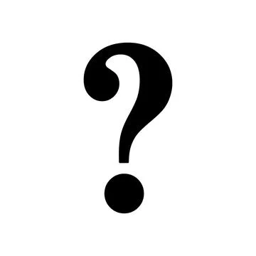 Question mark icon design. Stock Illustration