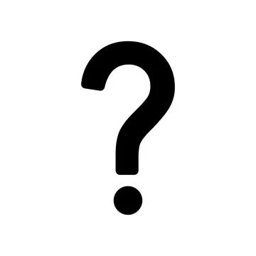 Question mark icon design. Stock Illustration