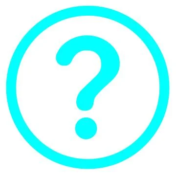 Question Mark Icon Design for Modern EPS Editable Illustration Stock Illustration