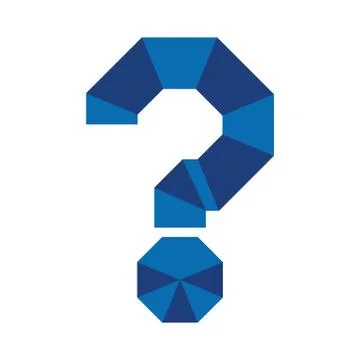 Question mark icon. Doubt design. Vector graphic Stock Illustration