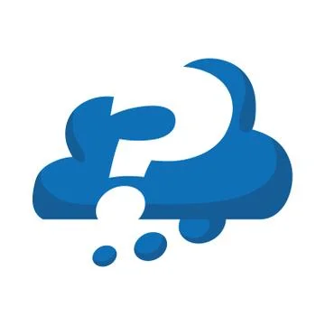 Question mark icon. Doubt design. Vector graphic Stock Illustration