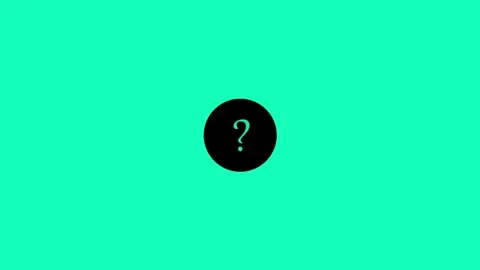 Question mark icon, faq icon, ask concept Stock Footage 263613186