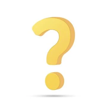 Question mark icon in flat style. Faq vector illustration on isolated backg.. Stock Illustration