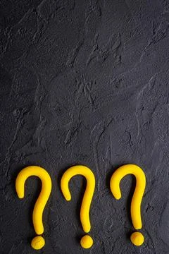 Question mark icon. Solving problem or search solution concept Stock Photos