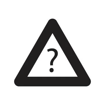 Question mark icon vector design template Stock Illustration