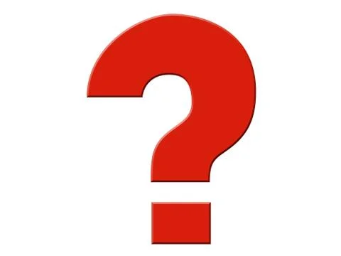 Question Mark Illustrazione stock