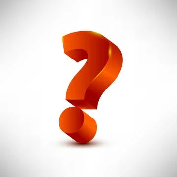 Question mark Illustrazione stock