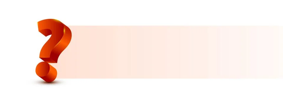 Question mark Illustrazione stock