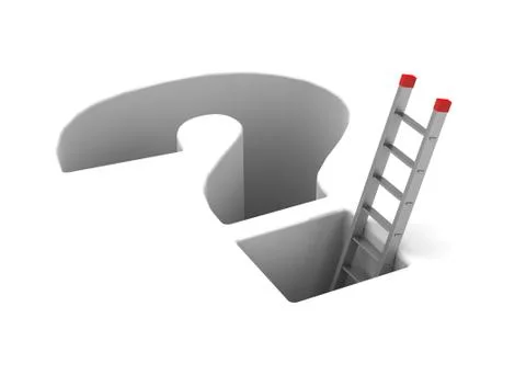 The question mark Stock Illustration