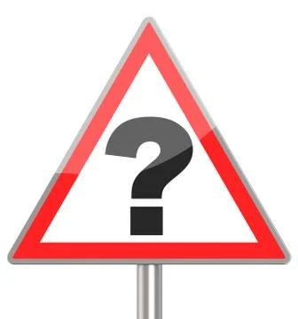 The question mark Stock Illustration